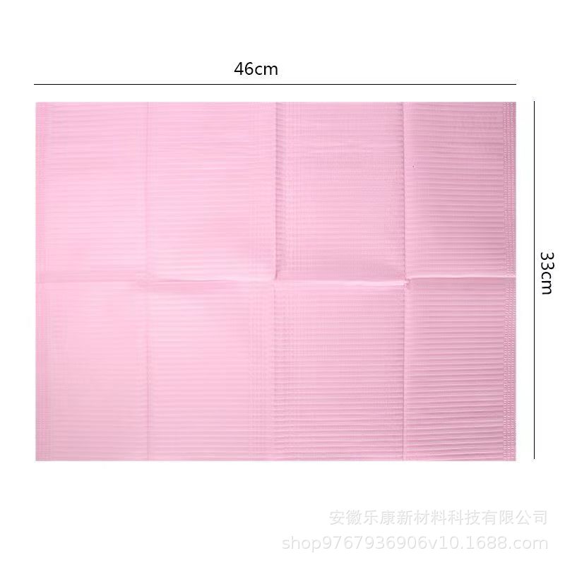 50 piezas tatuaje desechable manicura pestañas limpieza mantel compuesto película mantel dental salón de belleza mantel