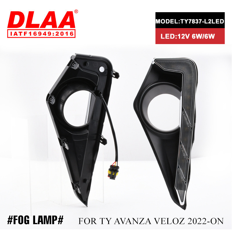 Aplicable a TOYOTA AVANZA VELOZ 2022 nuevo LED corriente luz diurna luz de dirección