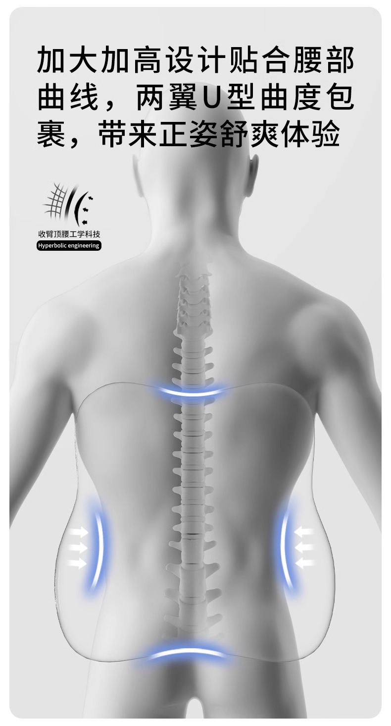 Lumbar Support, Long-Term Sitting Waist Support, Lumbar Support Cushion, Car Neck Pillow, Driving Waist Support Artifact