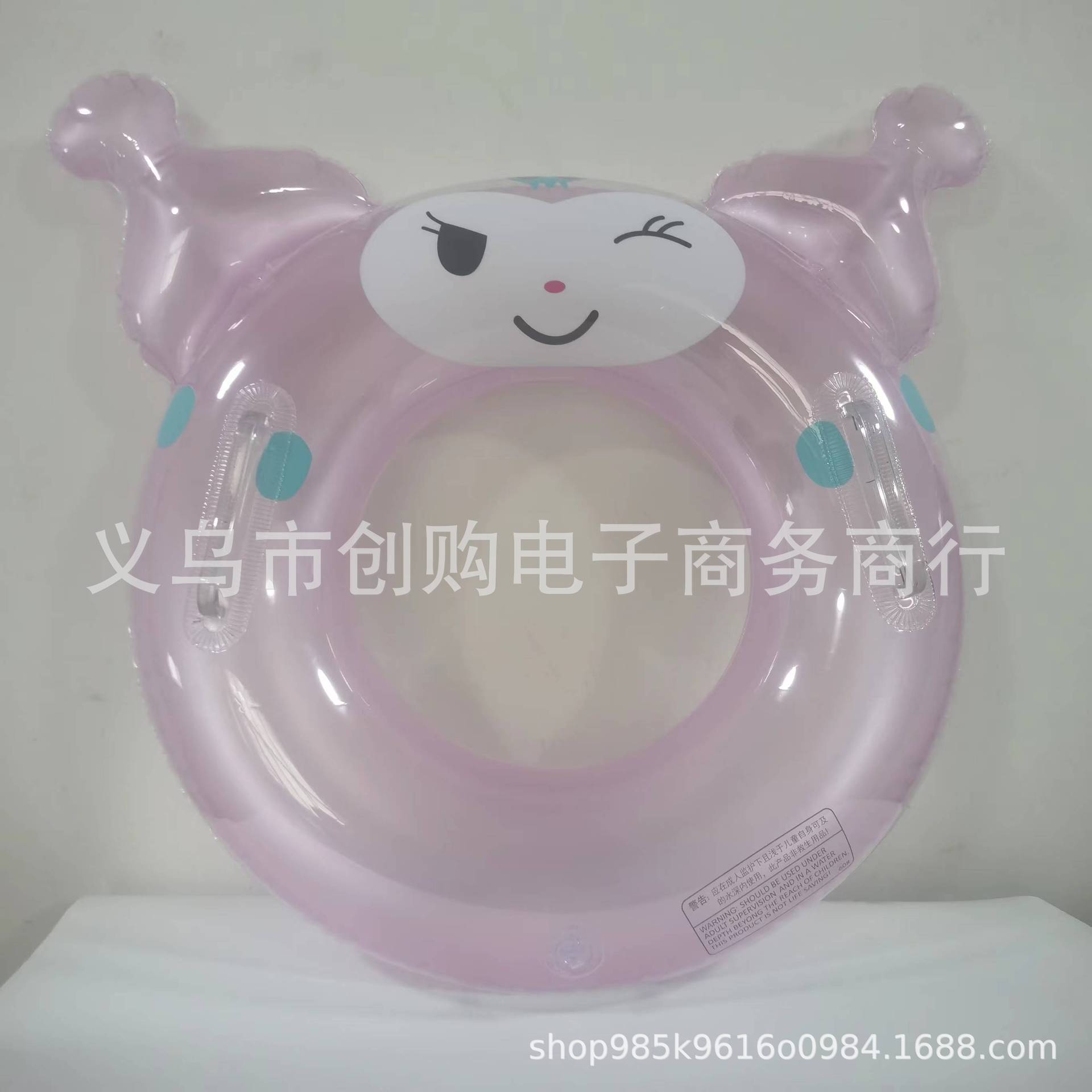 Ins Cross-border spot Amazon anillo de natación inflable Kulomi Yugui perro de dibujos animados animal parque acuático natación