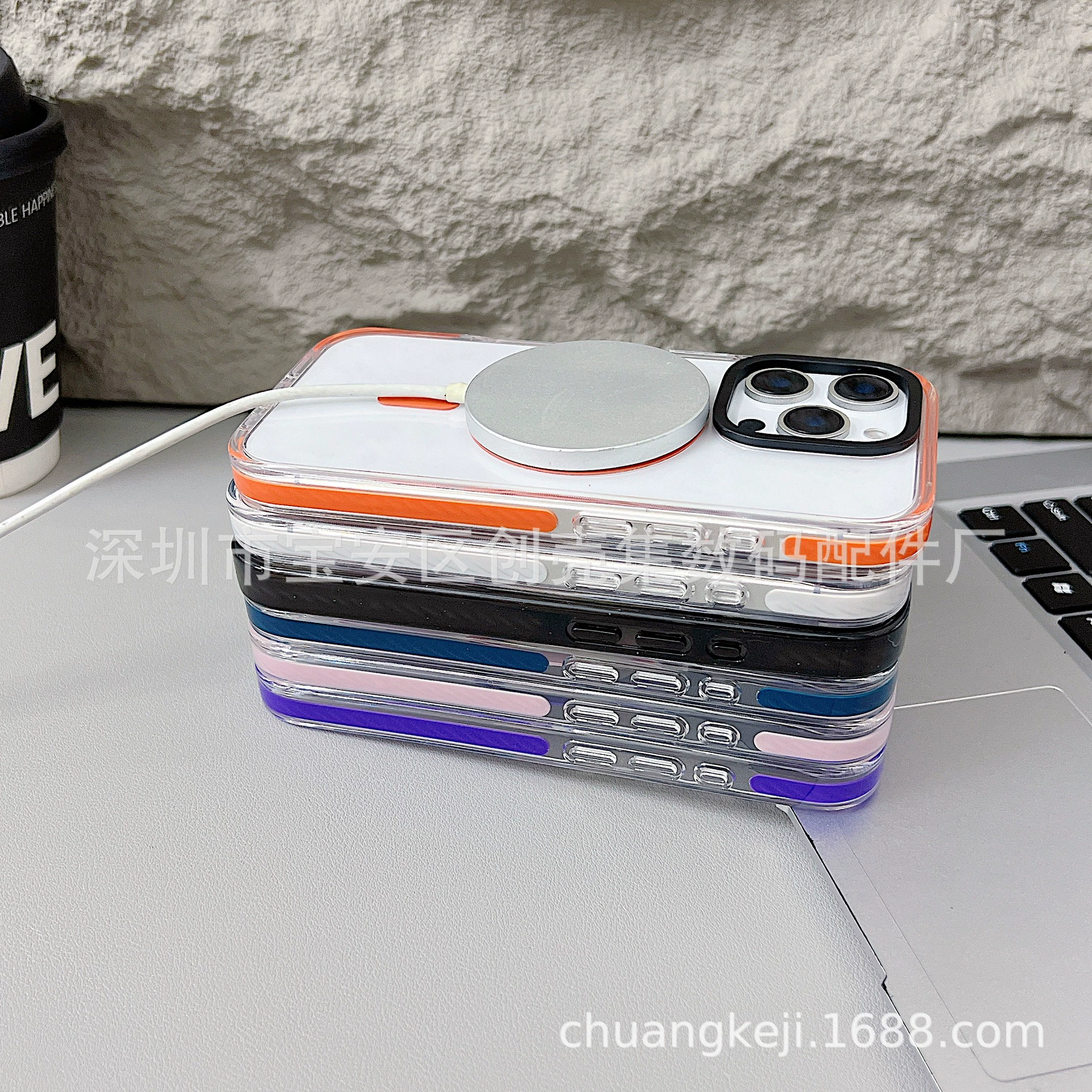 [Совместимый чехол IPHONE 17 Case аналогичный TIFY с магнитной вставкой IP17 чехол TIFY прочный]