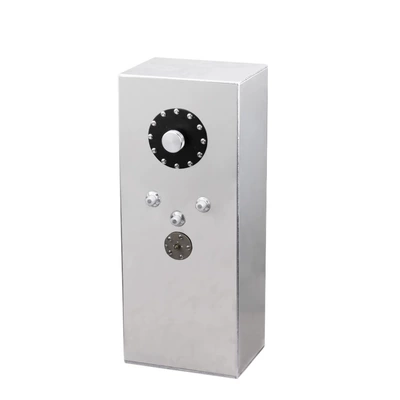 Car Modification Parts 14-Gallon Rectangular Fuel tank - silver