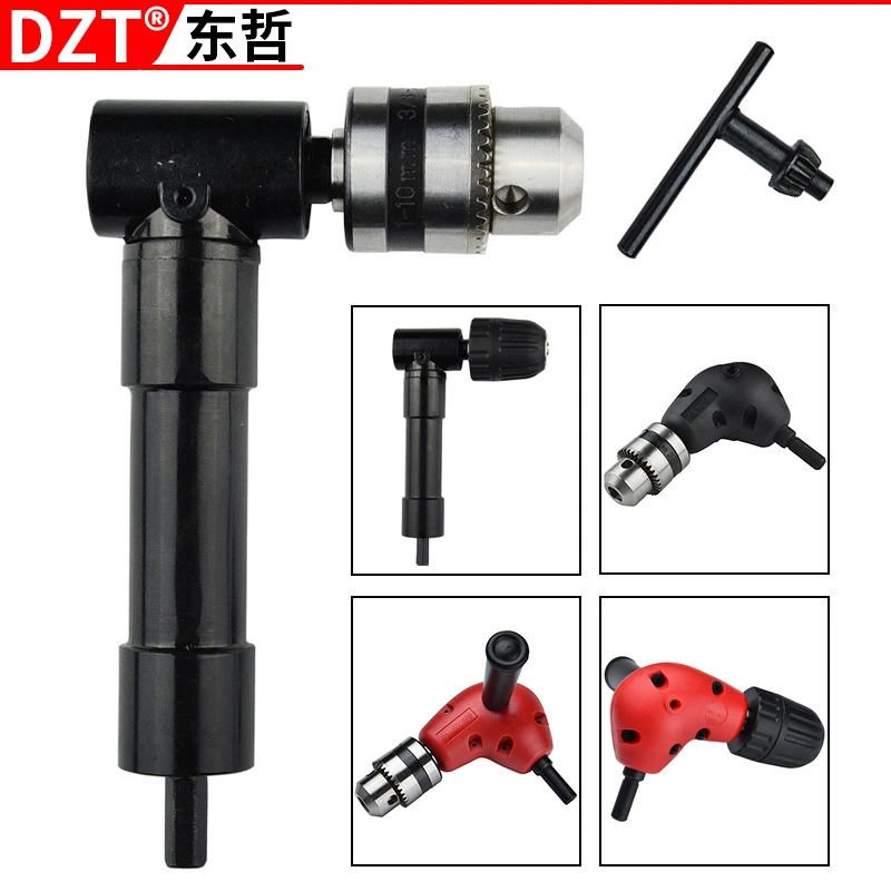 Электротрель под прямым углом 90 градусов трехкулачковый патрон поворотный патрон адаптер патрона узкое пространство сверлильный сплав Аксессуары для сверления инструменты