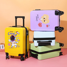 印刷logo学生潮流儿童行李箱18寸万向轮儿童拉杆箱广告宣传礼品箱