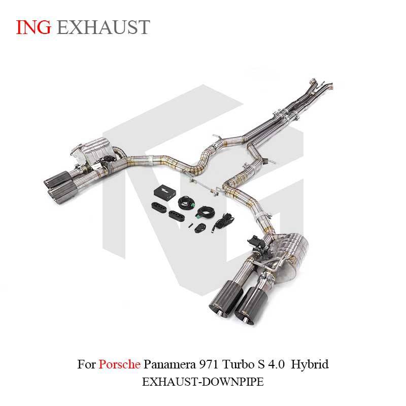Suitable for Porsche Panamera 971 Turbo S 4.0 Hybrid titanium alloy exhaust pipe rear section
