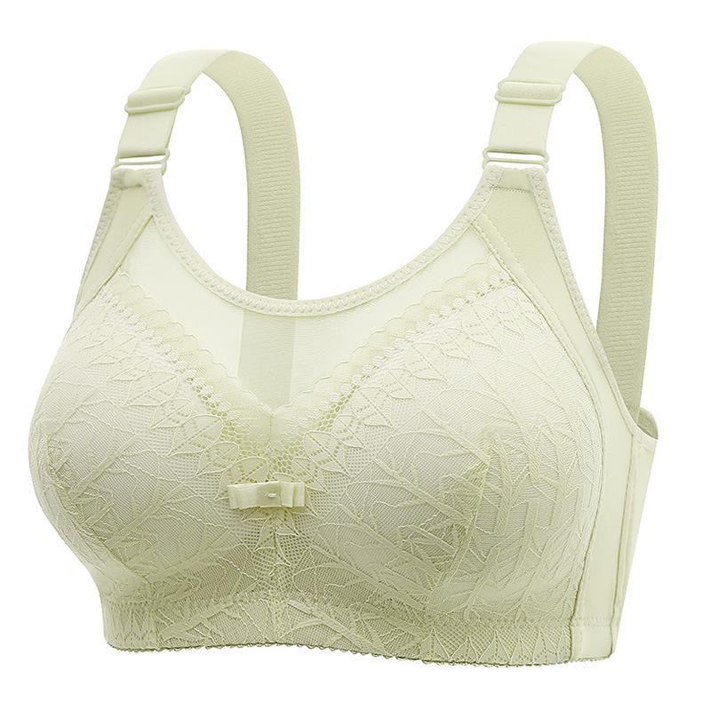 New plus size wireless beauty back tube top underwear comfortable breathable sexy lace side adjustable bra