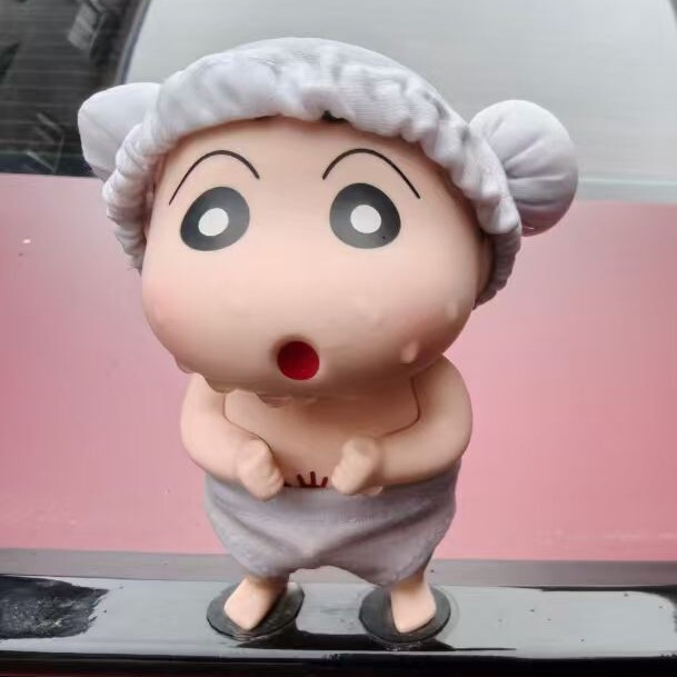 Bath Shower Cap, Shin-Chan, Elephant Crayon Shin-Chan, Car Ornaments, Bathroom Sink, Home Accessories, Ornaments, Baby Clothes