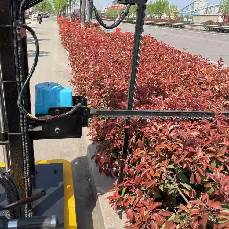 绿篱修剪机双刀纯电多功能市政绿化带修剪设备园林机械绿化修剪车