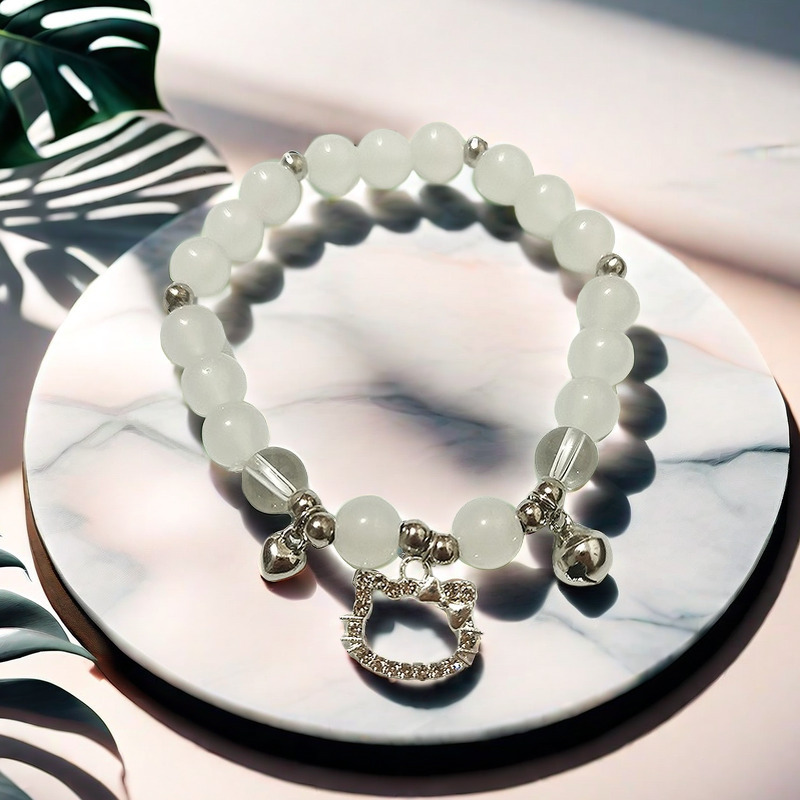 Pulsera de Lirio de los Valles Súper Hada, Promoción Especial 2025, para Mujer, Fresca y Única, Sensación de Alta Gama, Regalo de Pulsera con Cuentas para Mejor Amiga Estudiantil