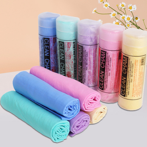 Pet towel imitation deerskin thickened barrel A-grade dog anti-deerskin towel beauty cleaning supplies absorbent towel