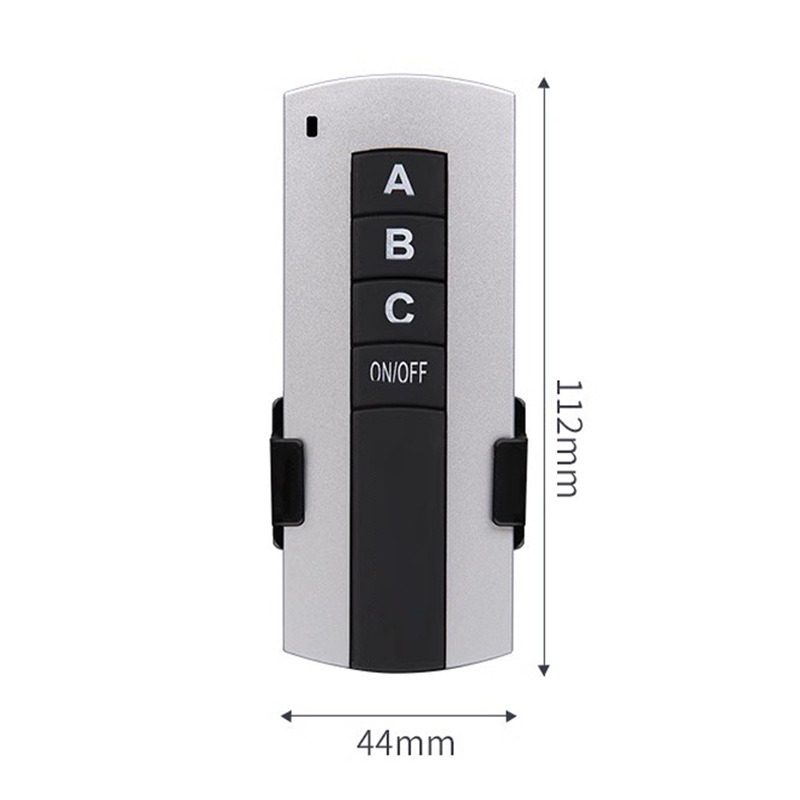 杀菌灯加湿器风扇灯 LED遥控器 315/433学习码四键遥控