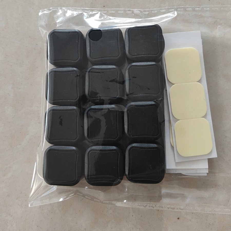 Black 12 pieces [opp bag]