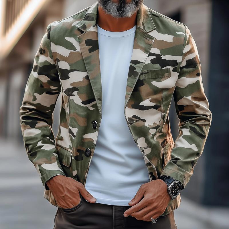 2026 men's spring collection: casual and stylish printed double-breasted blazer, suitable for work and leisure, available in plus sizes and custom-made 2026 men's spring collection: casual and stylish printed double-breasted blazer, suitable for work and leisure, available in plus sizes and custom-made