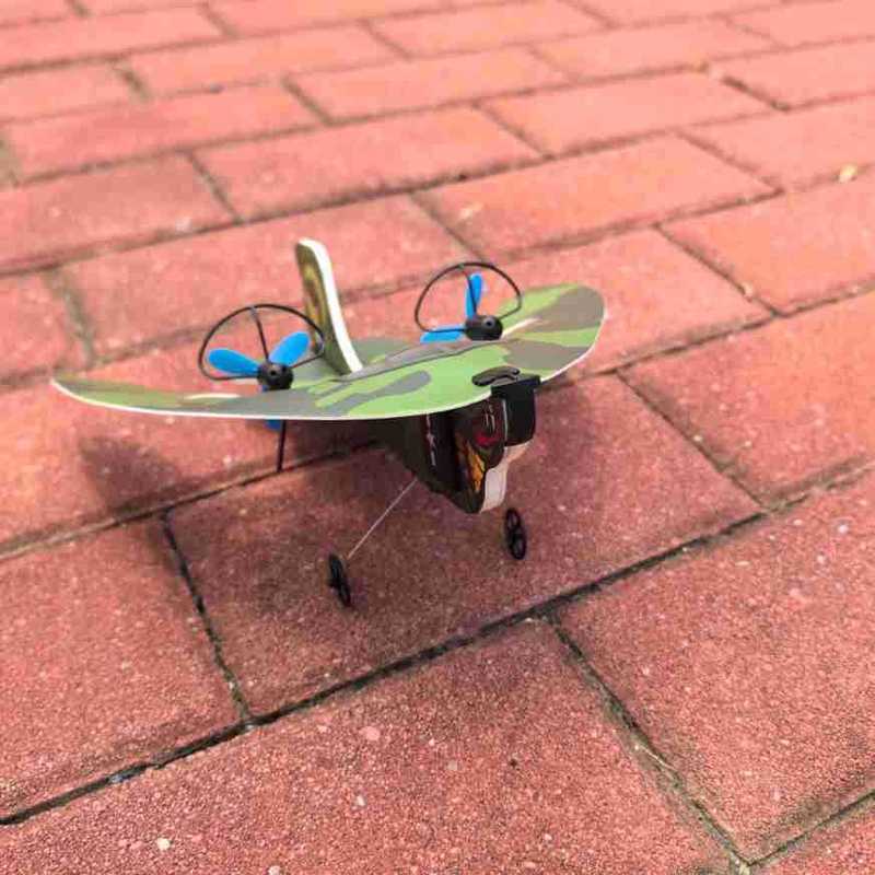 ミニ三角翼グライダー固定翼 2.4 グラムリモートコントロールフォーム航空機ドローンモデル航空機少年屋外おもちゃ|undefined