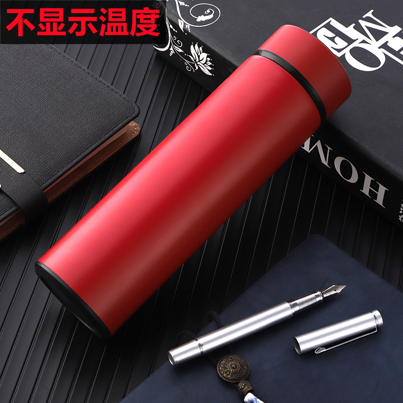 Estilo chino retro taza de vacío ins estilo nacional moda masculina y femenina estudiantes de acero inoxidable taza artística impresión creativa taza de agua