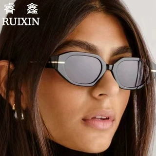 时尚多边形小框凹造型太阳镜 个性男女百搭墨镜网红ins高级感眼镜