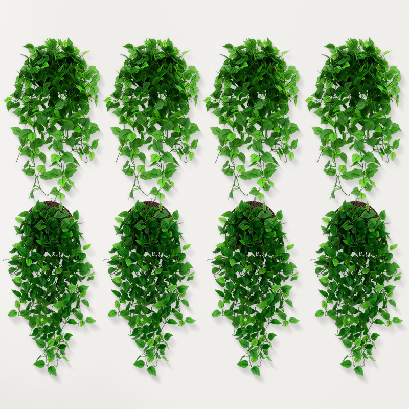 Artificial Rattan Wall Decoration, Fake Flower Hanging Ornaments, Ivy Green Leaves, Landscaping Vines, Green Plants for Outdoor Landscaping Artificial Rattan Wall Decoration, Fake Flower Hanging Ornaments, Ivy Green Leaves, Landscaping Vines, Green Plants for Outdoor Landscaping