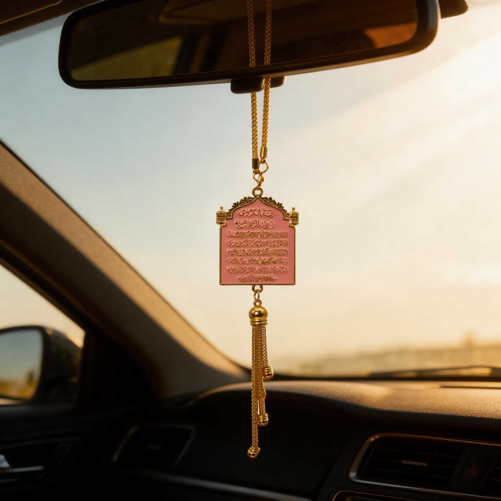 Cross-Border Middle Eastern Saudi Style Multi-Color Fashion Pendants, Car Rearview Mirror Pendants, Accessories with Various Styles, Car Pendants