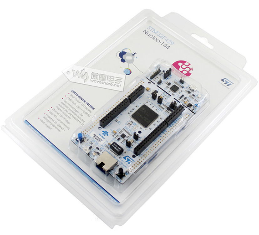 板载ST-LINK/V2支持mbed功能 NUCLEO-F429ZI STM32F429ZIT6开发板