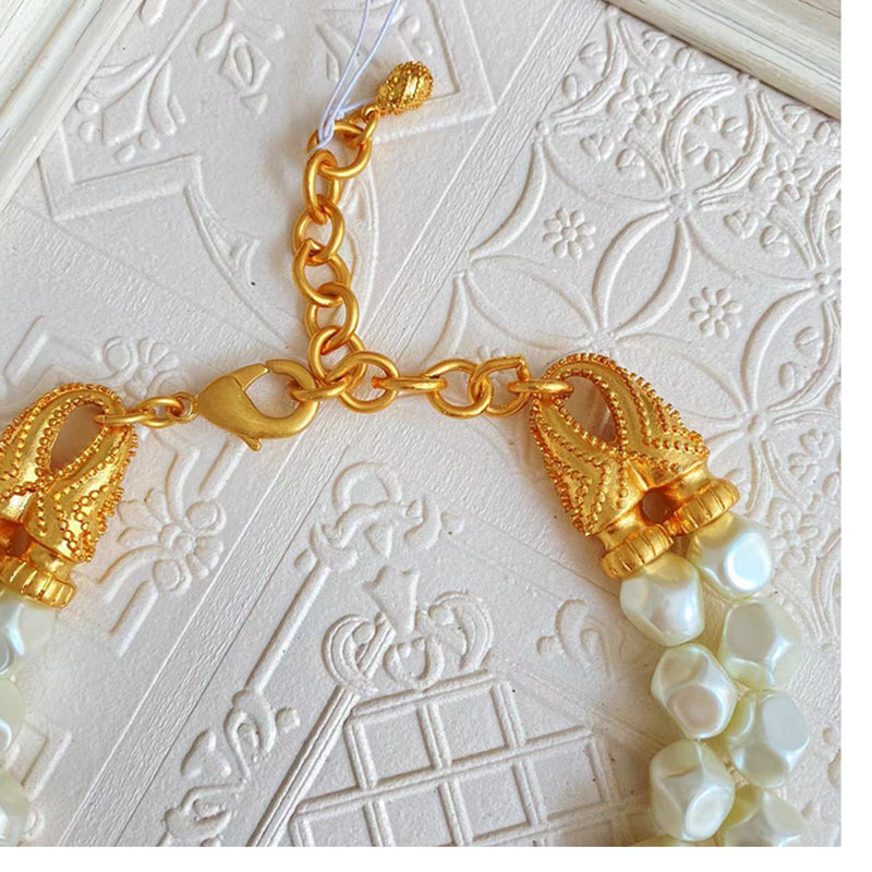 Retro Geometric Alloy glass Gold Plated Womenu0027S Bracelets Necklace 1 Piece