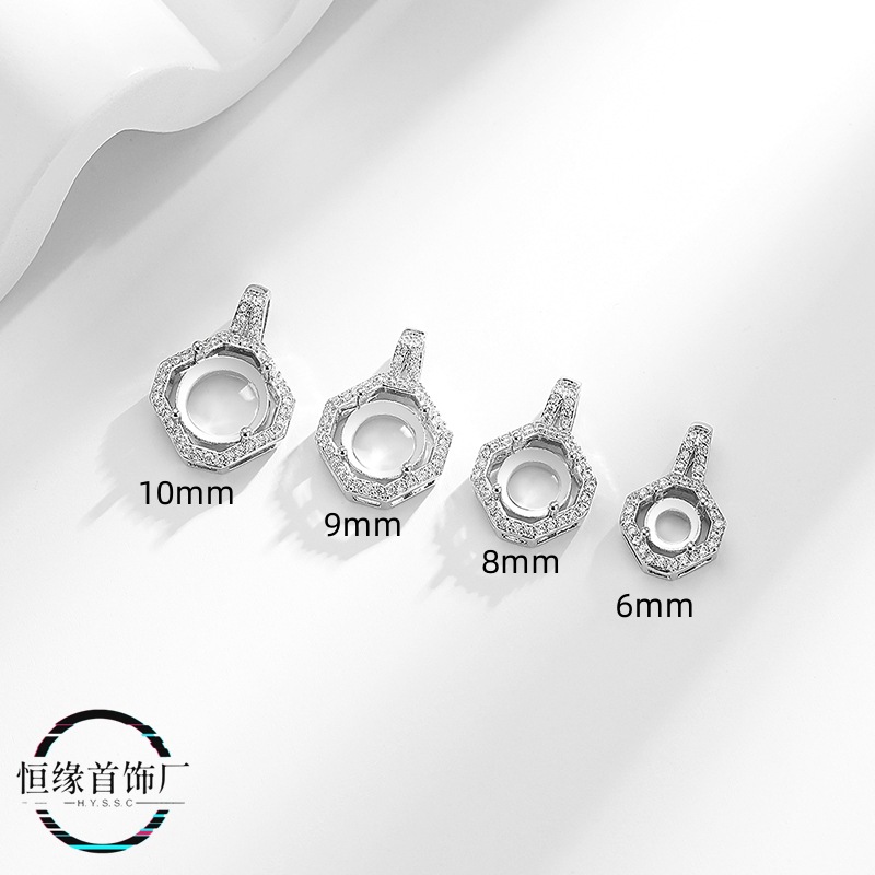 Platin Kaplamalı Oval Asılıq: Yeşim Daşlı DIY Boyunbağı Üçün