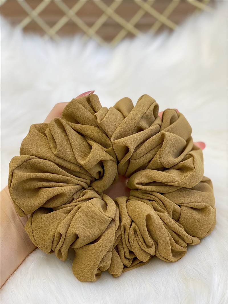 Fashion Solid Color Cloth Handmade Hair Tie 1 Piece display picture 21