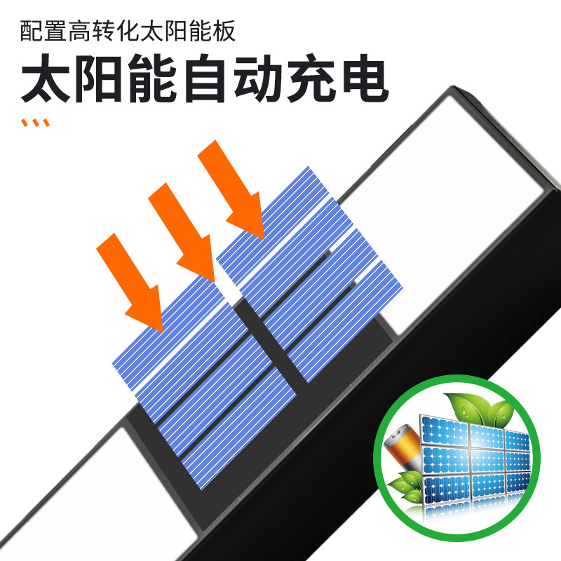 Transfronteriza nueva lámpara de pared solar al aire libre lámpara de paisaje de detección de luz al aire libre lámpara de pared de patio de carga solar al aire libre