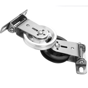 Stainless Steel Rotating Pulley Fitness Equipment Pulley/Aluminum Alloy Ratchet/Nylon Pulley Fitness Equipment Accessories