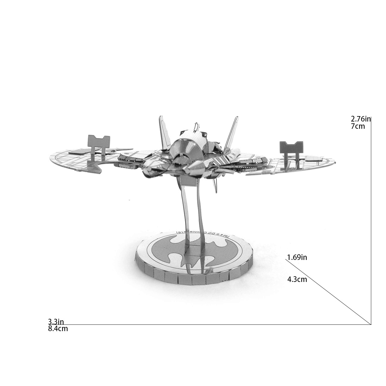 R2D2DIY puzzle de metal 3D hecho a mano modelo tridimensional para adultos Juguetes de puzzle de ensamblaje