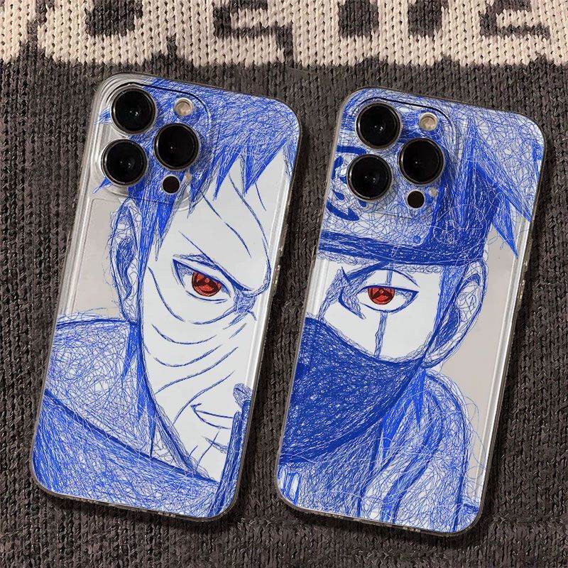 Naruto Suitable for Apple 17Promax Mobile Phone Case Iphone16 Anti-Fall 15 Soft Shell 14 Classy 13 Transparent
