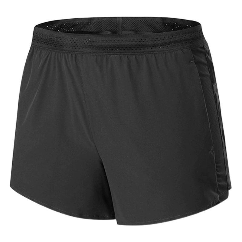 Летние шорты для бега и фитнеса из полиэфирного волокна, быстросохнущие дышащие трехточечные шорты, спортивные