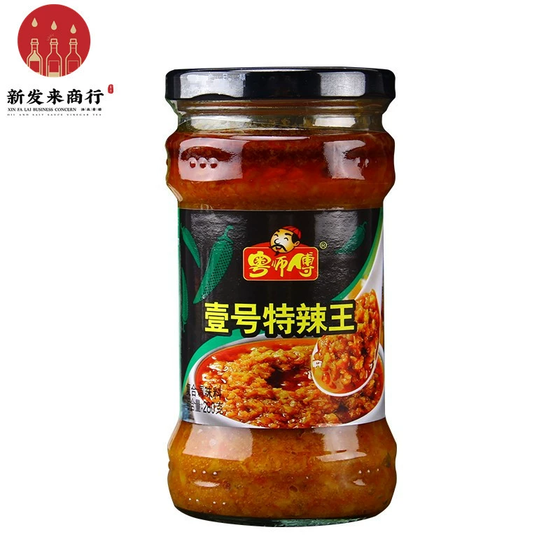 280 г * 12 бутылок специального острого Королевского соуса Cantonese Master No.1 с лапшой, смоченной в тарелках, соусе Чили с пельменями и острым супом