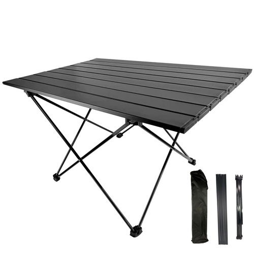 Factory direct sales outdoor aluminum alloy folding table camping portable portable multi-functional ultra-light mini picnic table