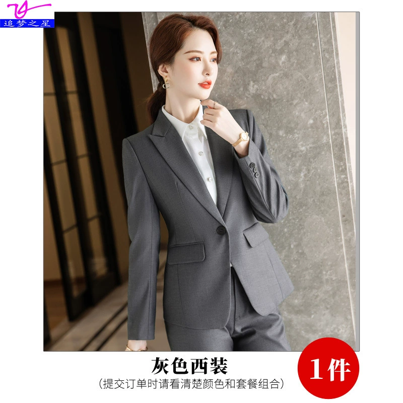Комплект, модный классический пиджак-suit для офиса для работы, коллекция 2021 года, осень, корейский стиль