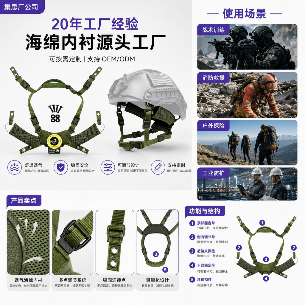 Helmet Suspension System Wendy Lining Mich Kevlar Tactical Accessories Tactical Helmet Lining