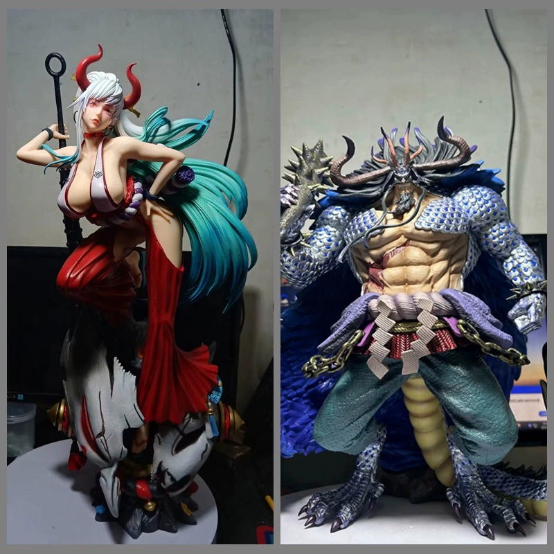 One Piece GK oversized beast Kaido orc дочь Yamato Model Box ручка