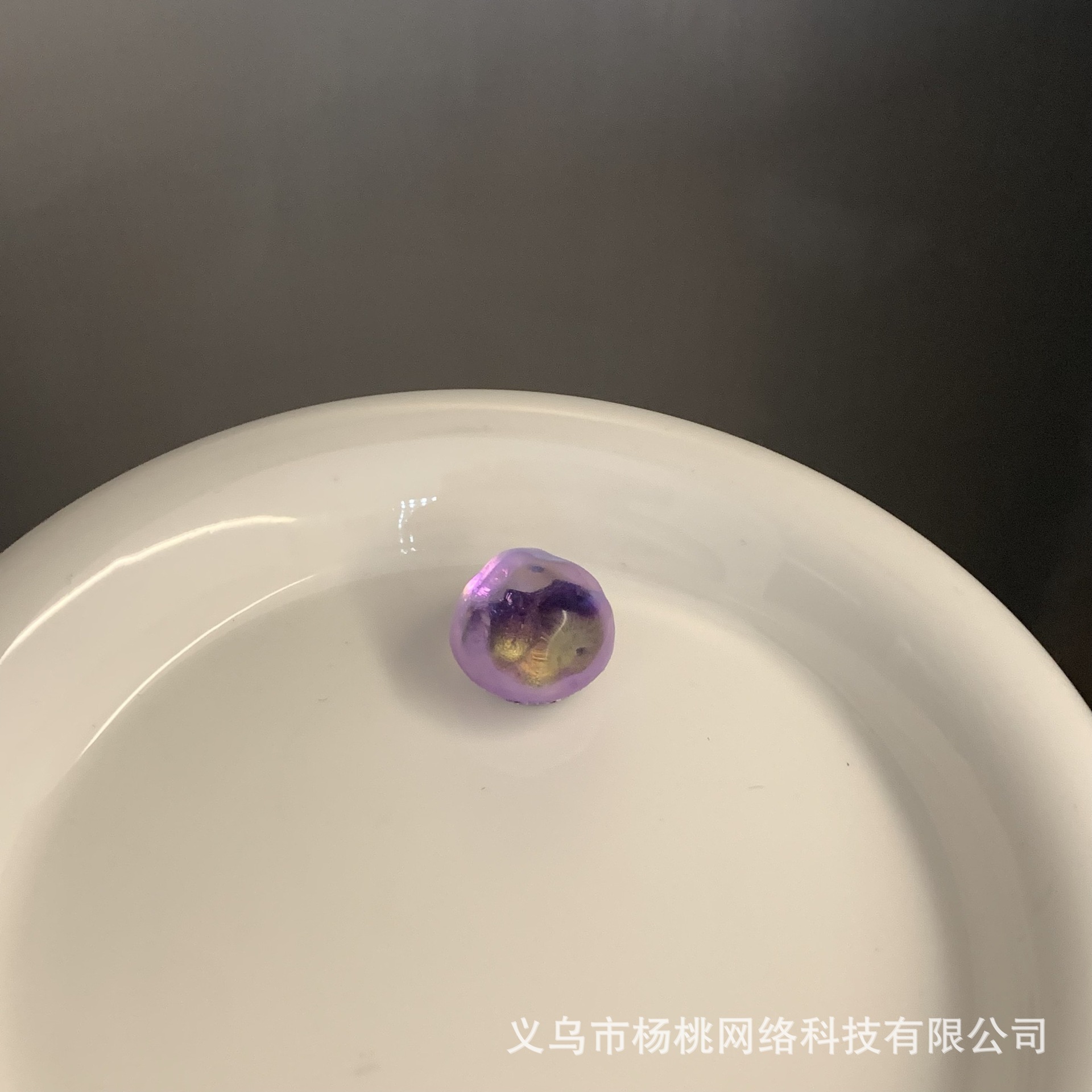 Butterfly Princess nuevos accesorios de zapatos agujeros de alta calidad, botones de zapatos agujeros de color púrpura, botones de botones de botones