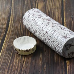 使い捨てケーキ紙コップラミネート紙コップ高温耐焼防油紙コップ風車コップパン紙馬芬杯家庭用