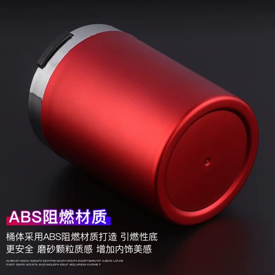 Car ashtray one-button cover car ashtray metal