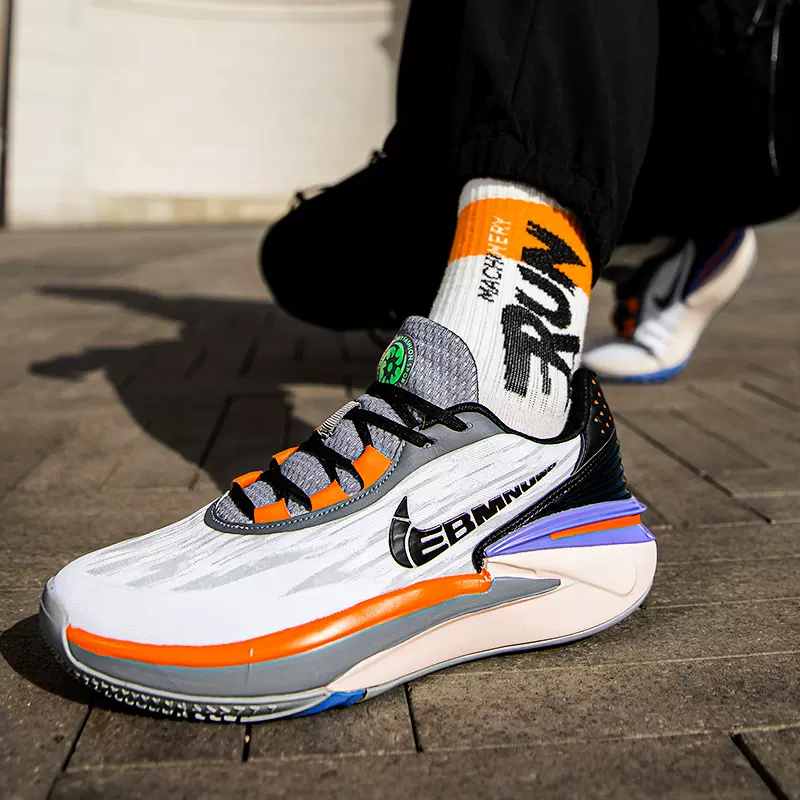 超轻gt2摩擦有声情侣款实战篮球鞋减震耐磨高品质街头运动跑步鞋