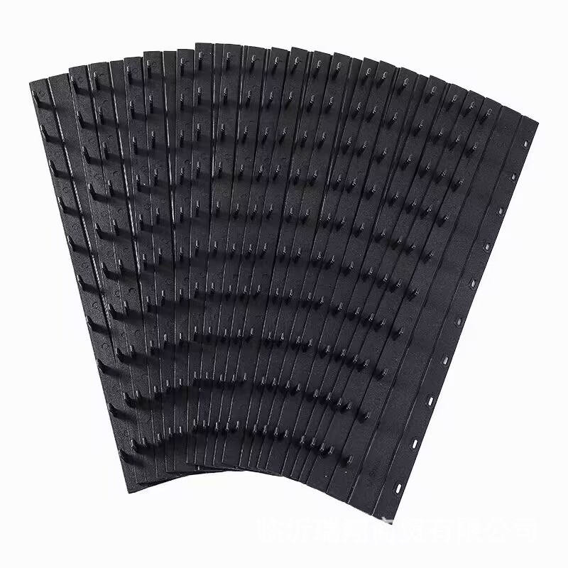 Border the black A4 plastic pages of the binding bars, the ten -hole pressure strip graphic contract file file file punching machine consumer binding 3