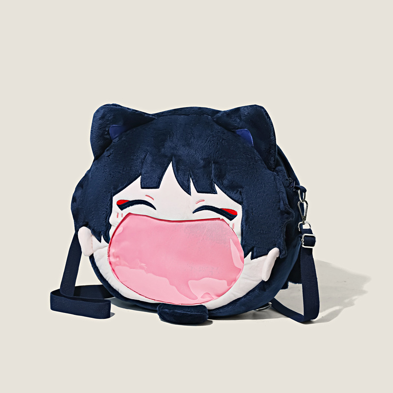 798g Weight Zipper Closure Type Double Shoulder Straps Strap Type Cartoon Character Casual Shopping Women's Backpack Functional Backpack
