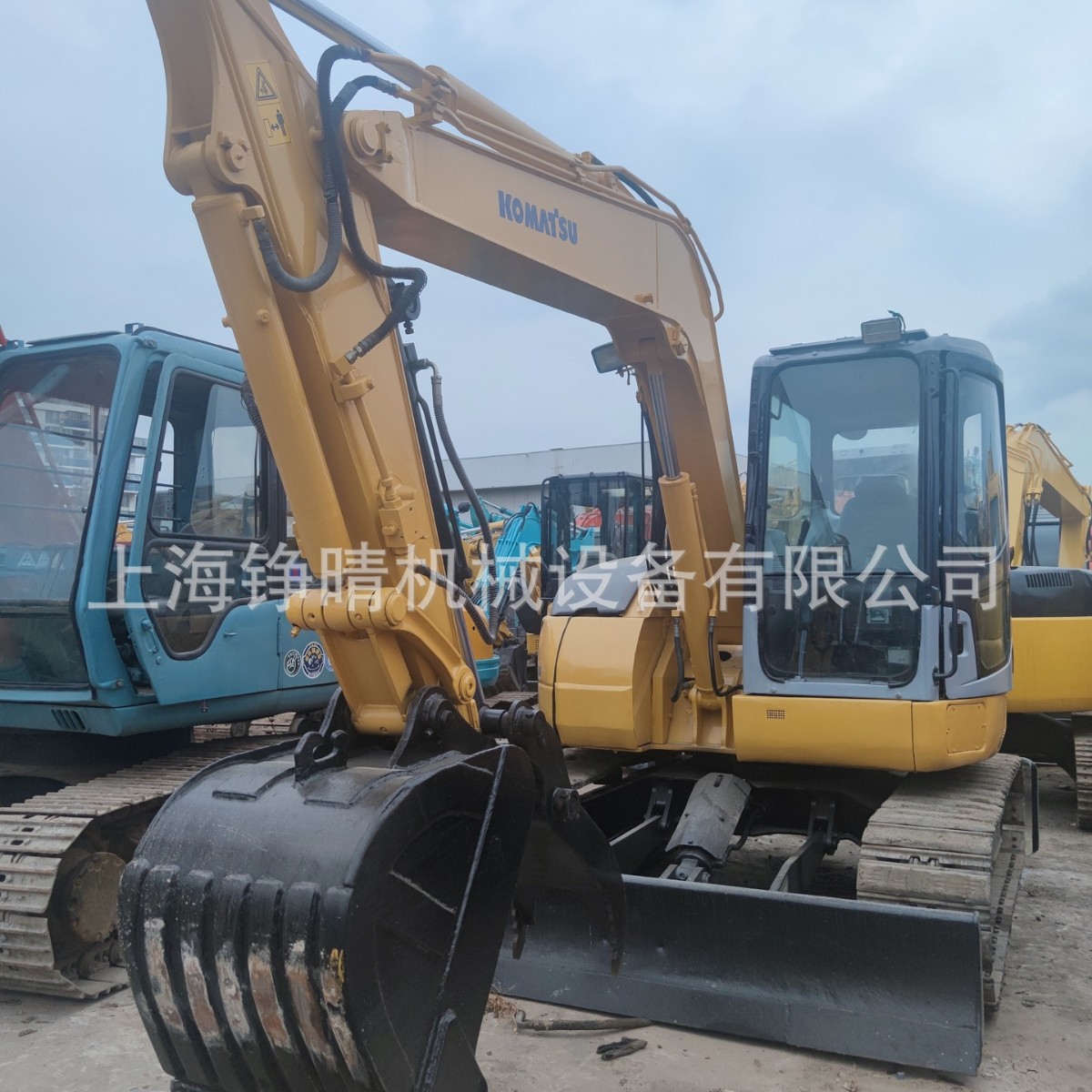 Komatsu无尾挖机PC78US 履带式小松7吨液压挖掘机械二手