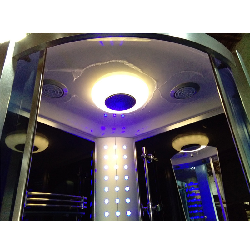 Cuarto integral de ducha baño en forma de abanico integrado con bañera sala de vapor sala de sauna baño Baño