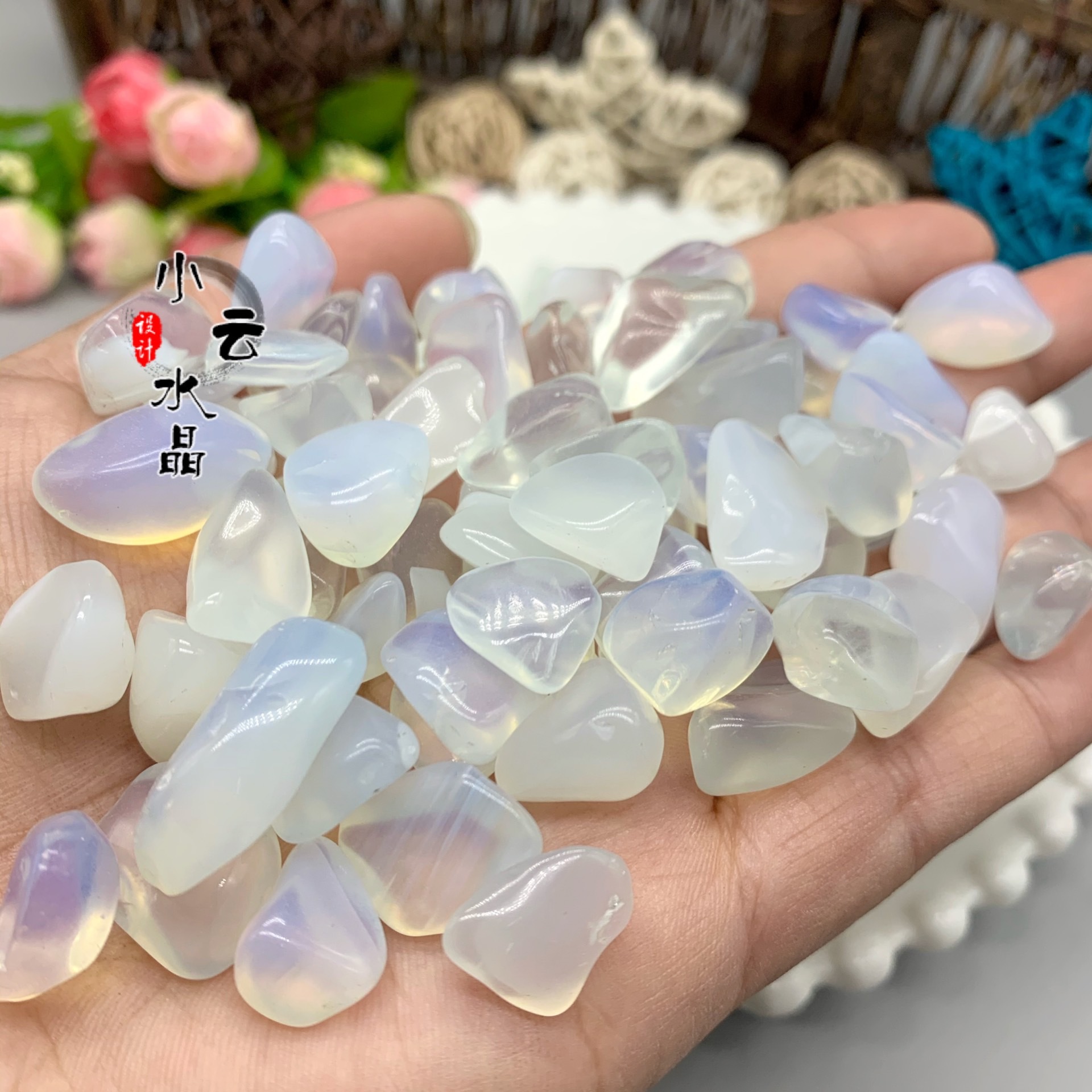 メーカー卸売り天然白水晶紫水晶黄水晶蛍石瑪瑙瑠璃碧璽水晶砂利