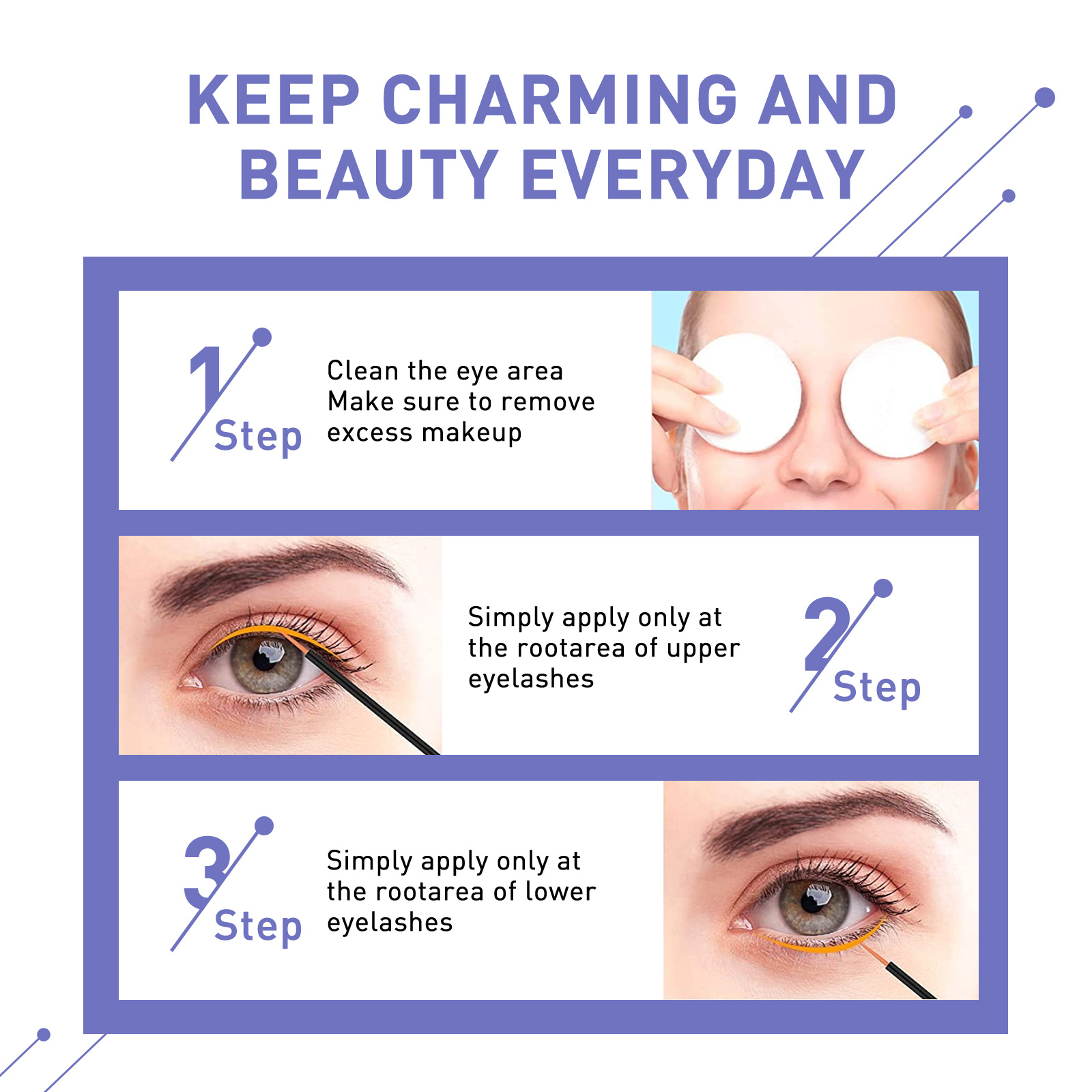 Jaysuing essential oil, traceless slender eyelash liquid, naturally beautiful moisturizing, black curly eyelas_voghion.com