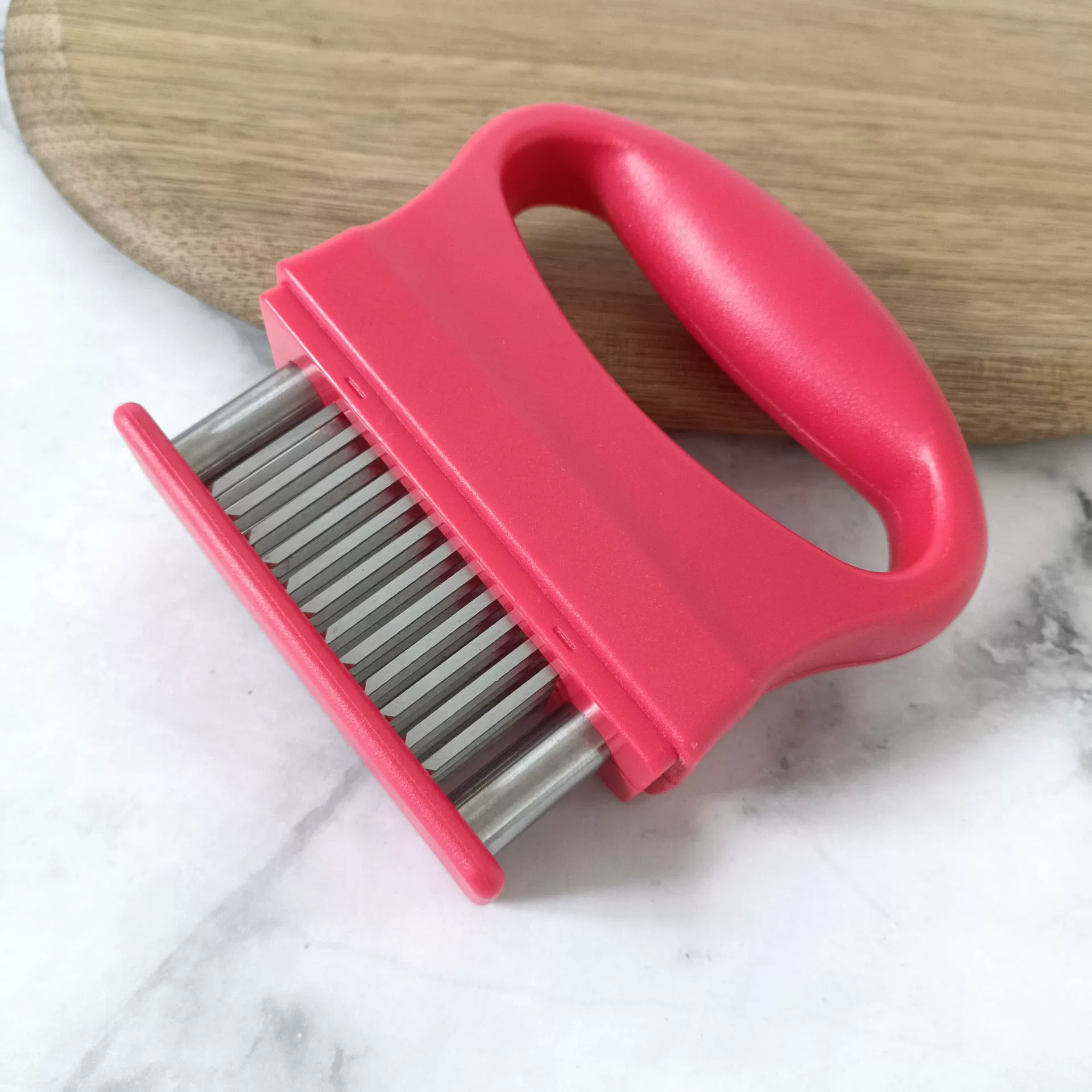 Мясной tenderizer на 48 игл, игла для рыхления мяса, нержавеющая сталь, устройство для отбивания/прокола мяса (для отбивки стейка/разрушения сухожилин)