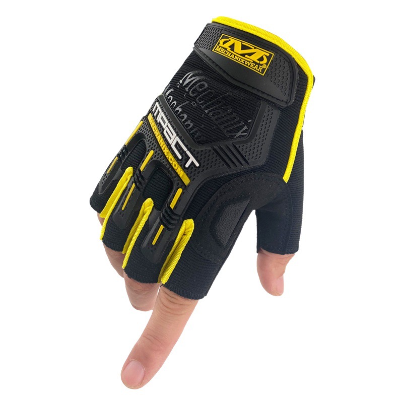 Guantes tácticos para hombres protección de Montañismo al aire libre dedo completo técnico anti-corte ventilador militar entrenamiento de lucha montar medio dedo pantalla táctil