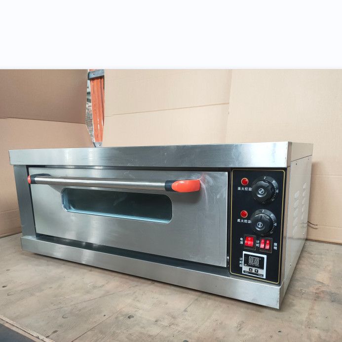 Commercial Oven for Business Use, 220V Single-Layer Oven for Baking Bread, Cakes, and Chicken
