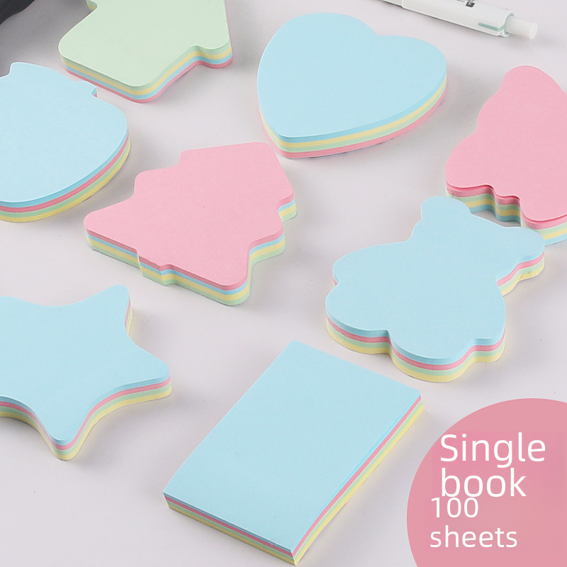 Day portable color Post-It note Advertising N times Post-It note paper cartoon color printing Culture and Education notice sticker manufacturers batch